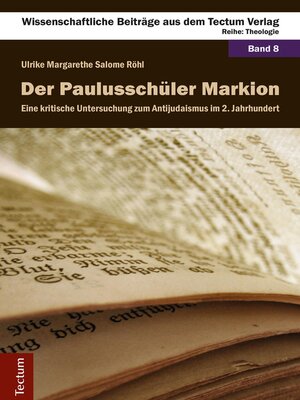 cover image of Der Paulusschüler Markion